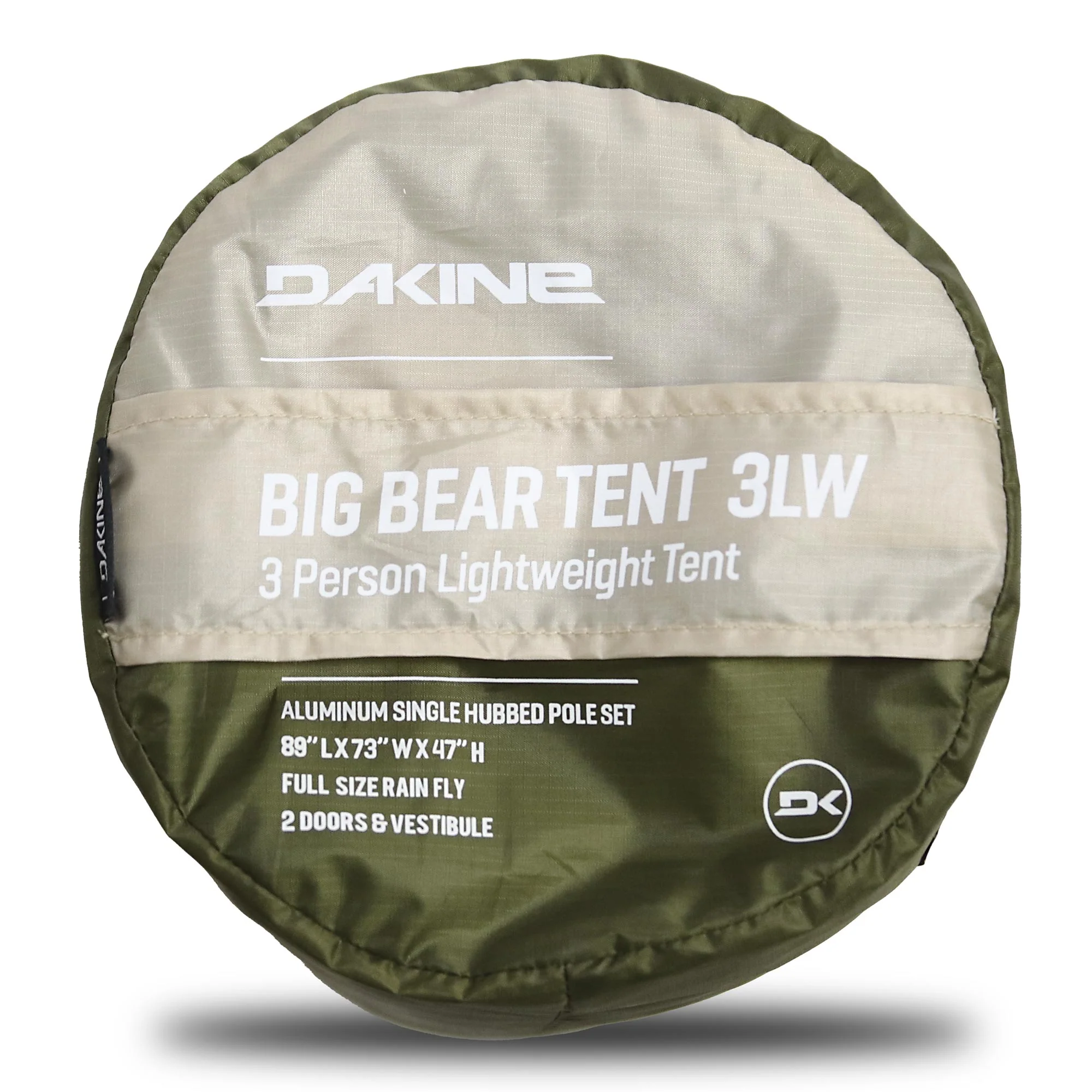 Big Bear 3-Person Tent - Mojave Desert/Dark Olive - Image 9