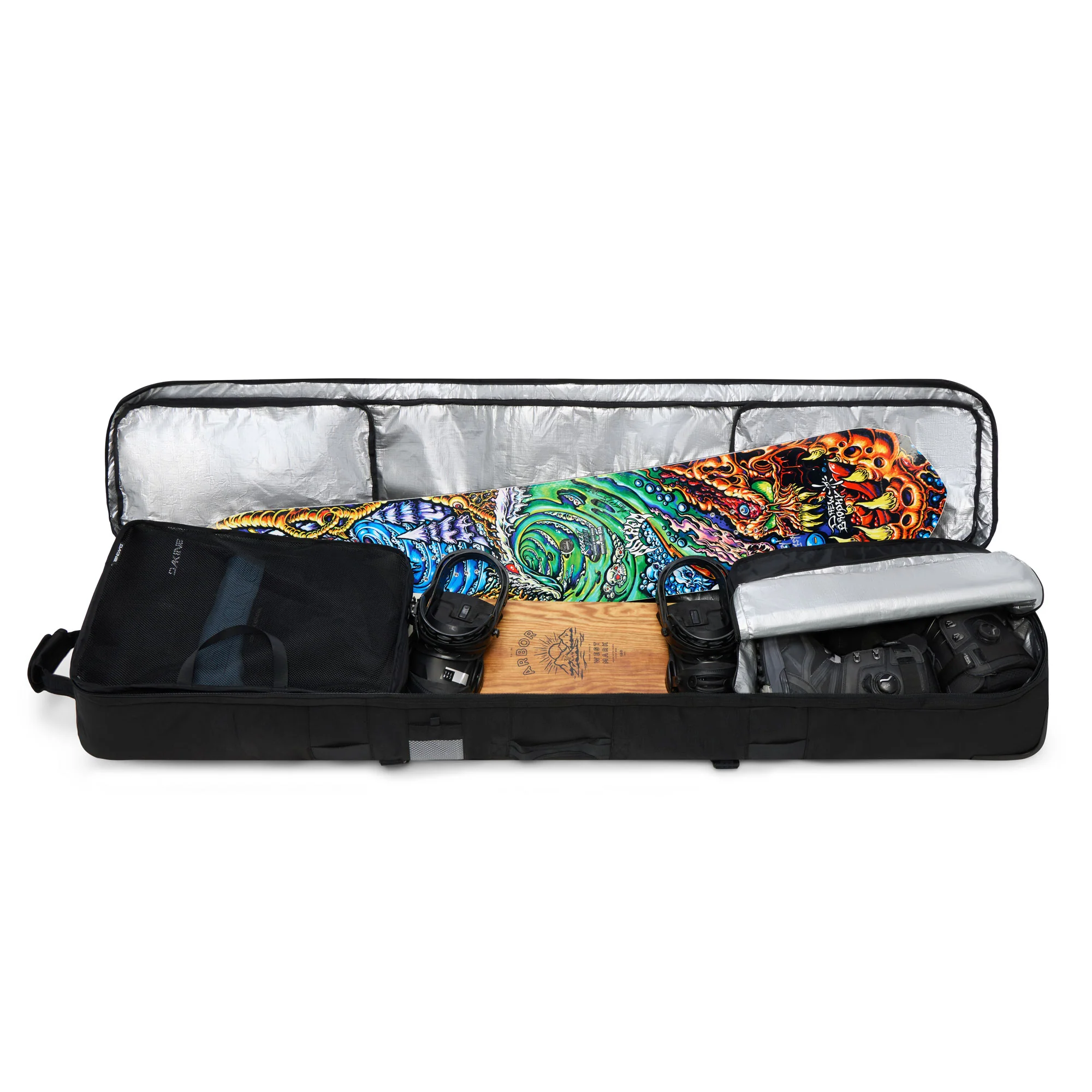 High Roller Snowboard Bag - Black - Image 3