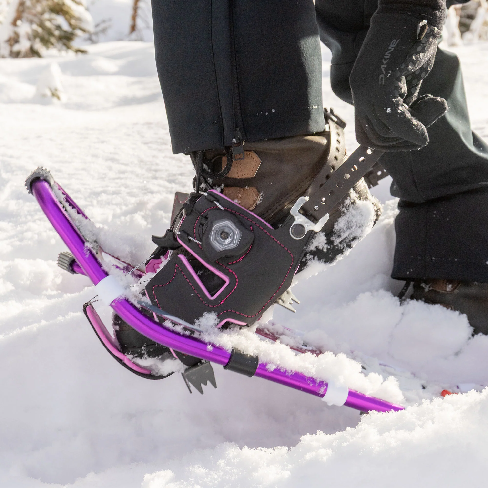 Lolo Pass Series Women's Snowshoe Kit - Dewberry - Image 3