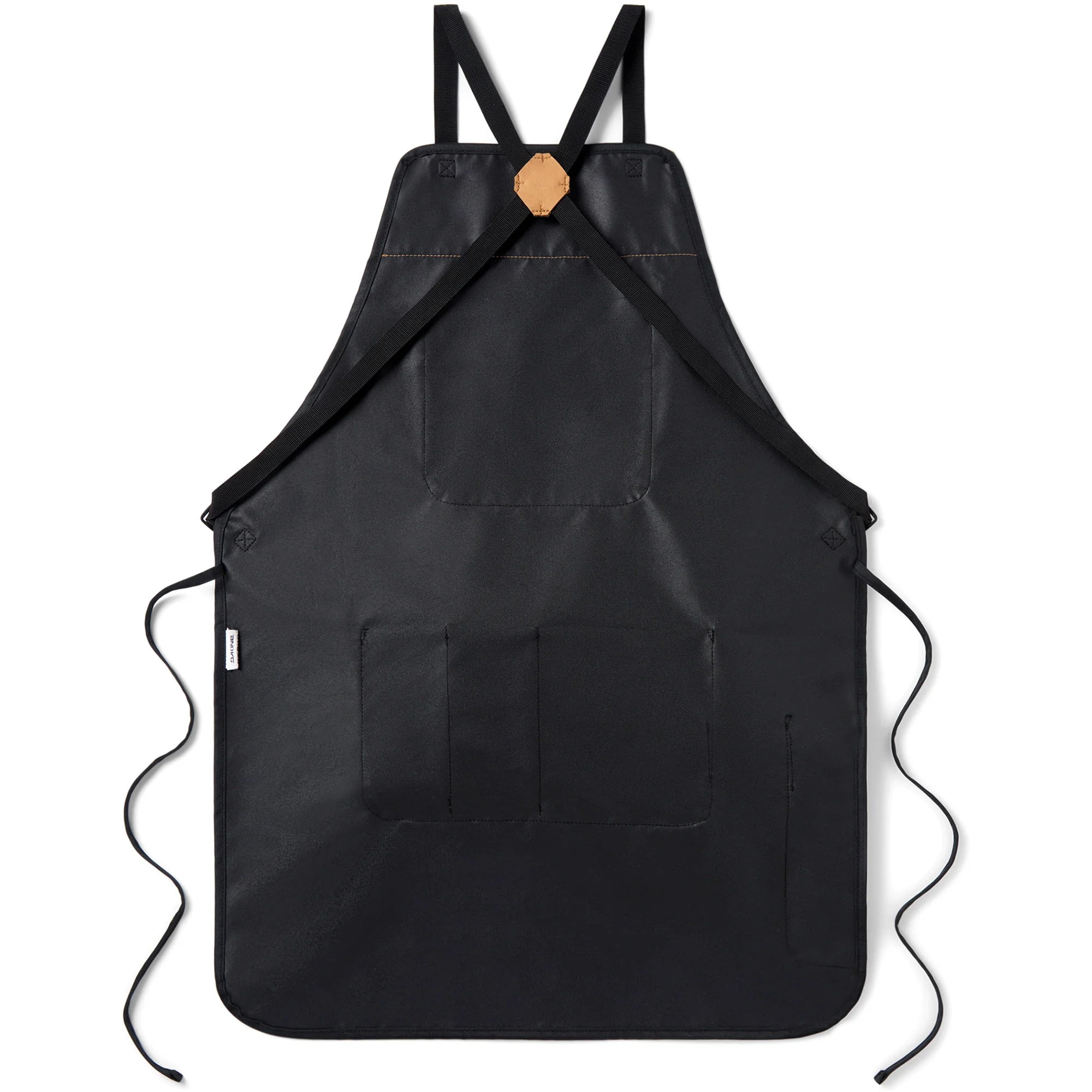 Shop Apron - Black/Tan - Image 2