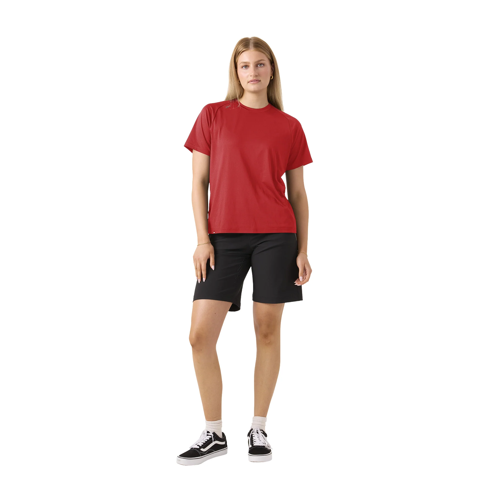 Syncline Uniform Short Sleeve Women's - Red - Image 5
