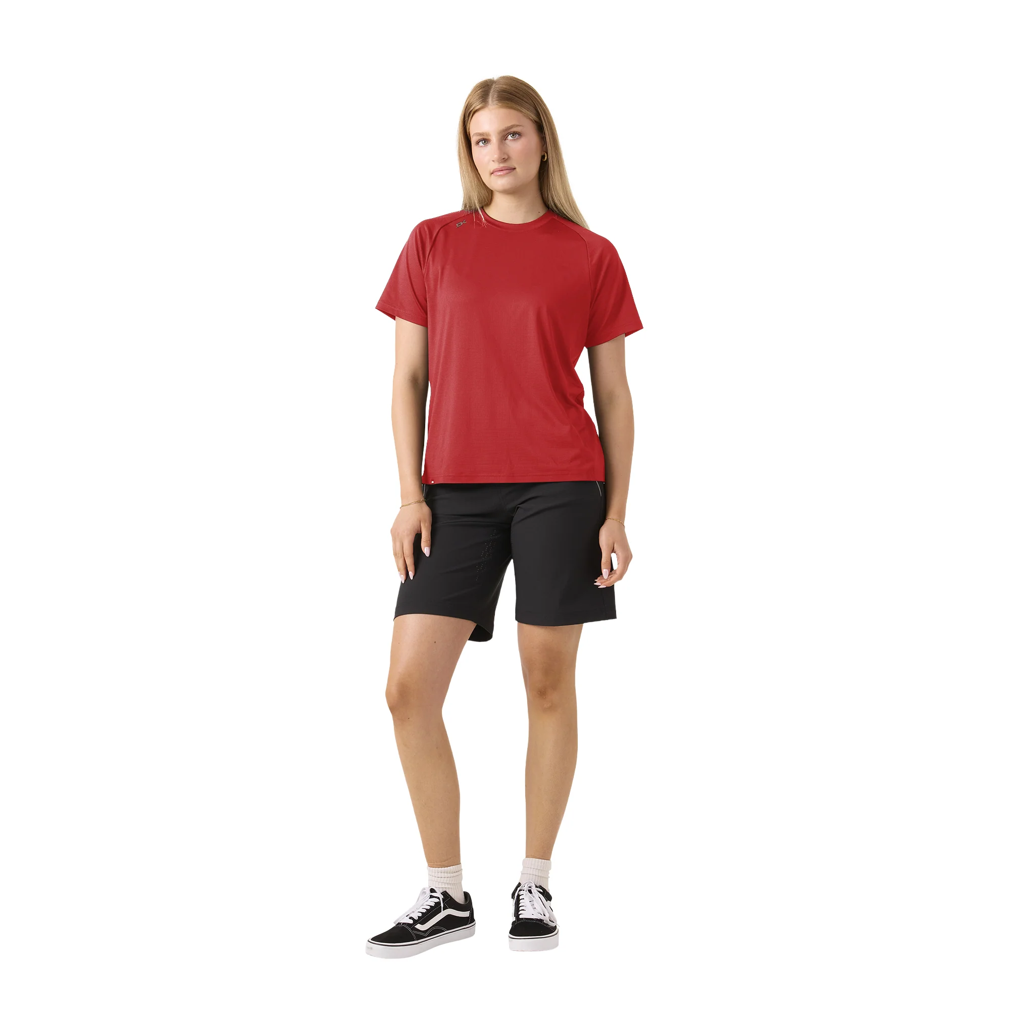 Syncline Uniform Short Sleeve Women's - Red - Image 6
